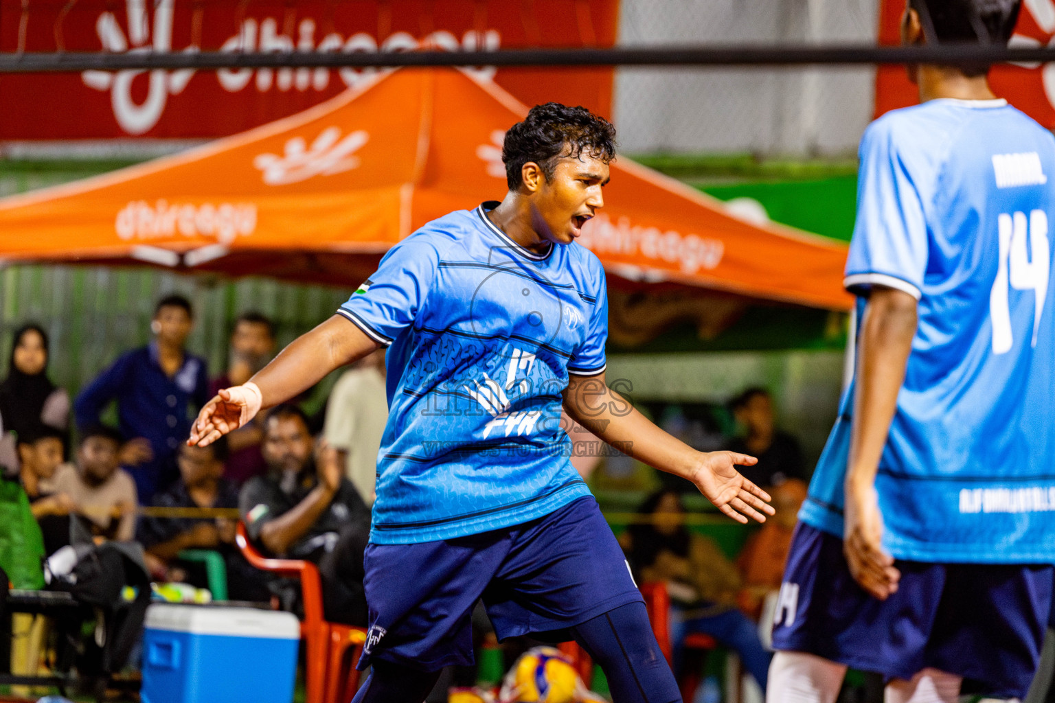 Day 11 of Interschool Volleyball Tournament 2024 was held in Ekuveni Volleyball Court at Male', Maldives on Monday, 2nd December 2024. Photos: Nausham Waheed / images.mv