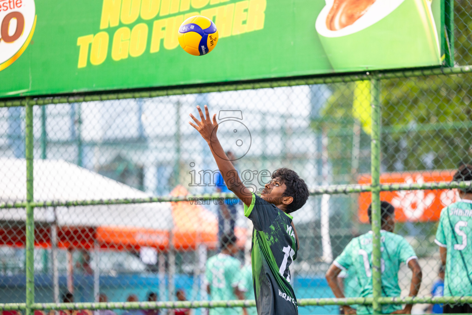 Day 5 of Interschool Volleyball Tournament 2024 was held in Ekuveni Volleyball Court at Male', Maldives on Wednesday, 27th November 2024.
Photos: Ismail Thoriq / images.mv