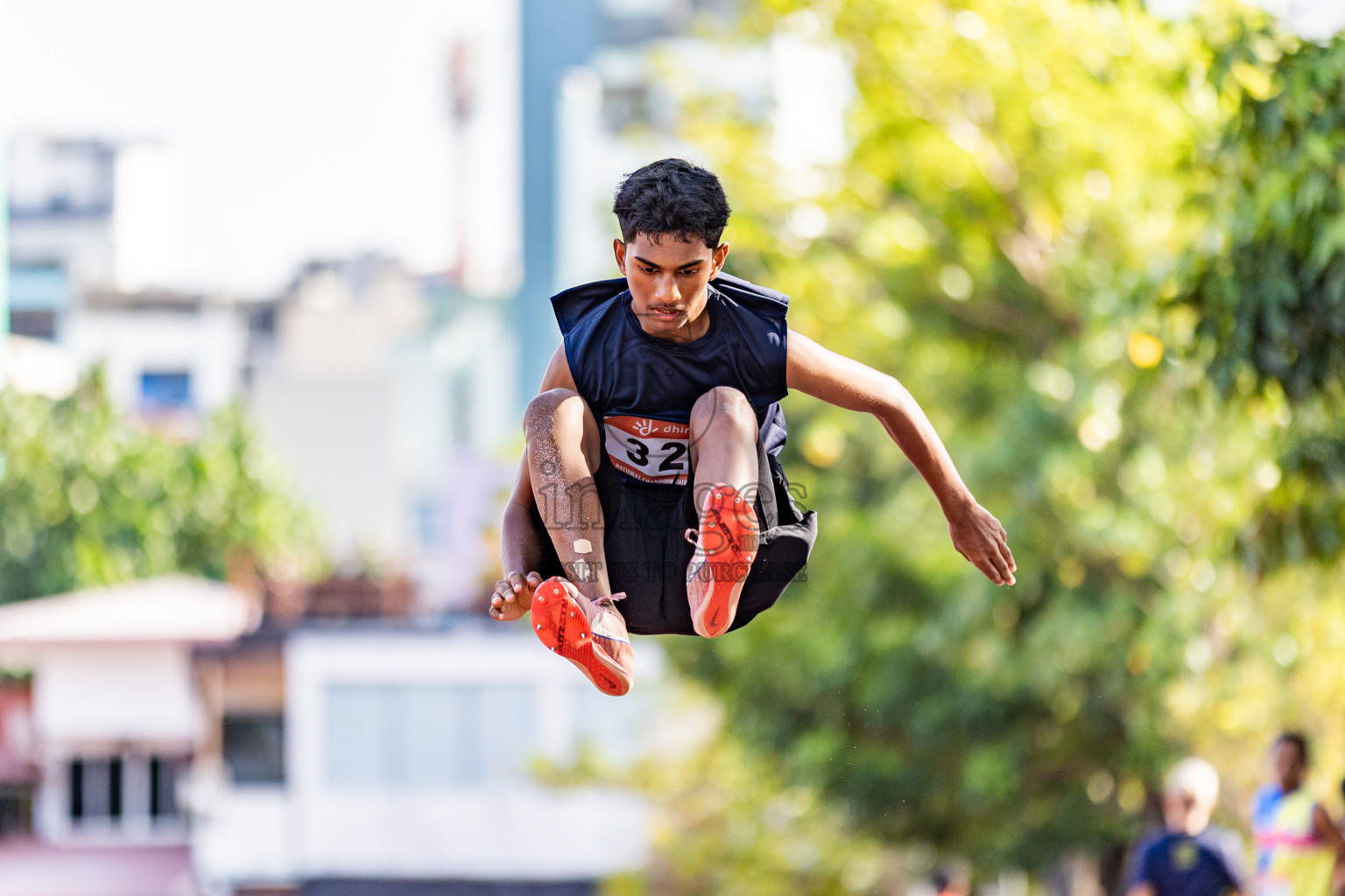 Day 1 of National Athletics Championship 2025 was held at Ekuveni Running Ground in Male', Maldives on Thursday, 14th August 2025. Photos: Areef Adam / images.mv