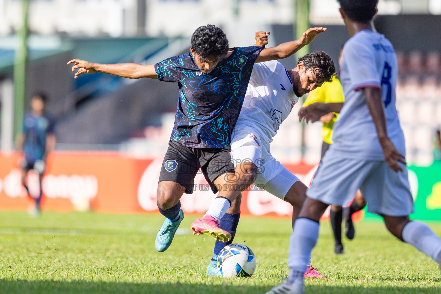 Super United Sports vs ODI Sports Club in Under 19 Youth Championship 2024 was held at National Stadium in Male', Maldives on Monday, 12th June 2024. Photos: Shuu Abdul Sattar / images.mv