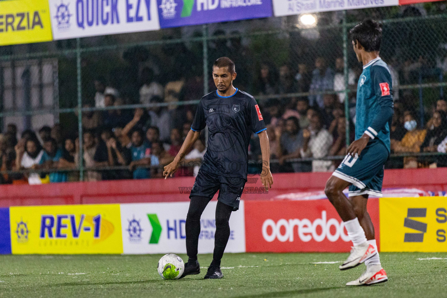 R Dhuvaafaru vs R Alifushi in Golden Futsal Challenge 2024 was held on Tuesday, 16th January 2024, in Hulhumale', Maldives
Photos: Ismail Thoriq / images.mv