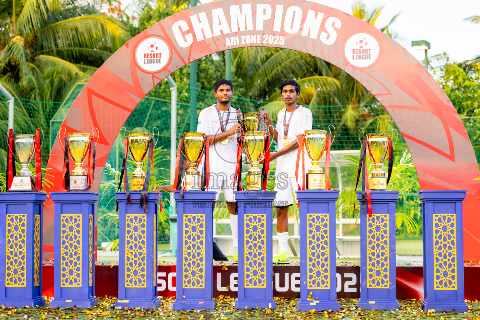 Barcelo vs Conrad in the Final of Resort League 2025 (Ari Zone) was held on Sunday, 28th June 2025 in Conrad Maldives Rangali Island, Alif Dhaalu Atoll, Maldives. Photos: Nausham Waheed / images.mv