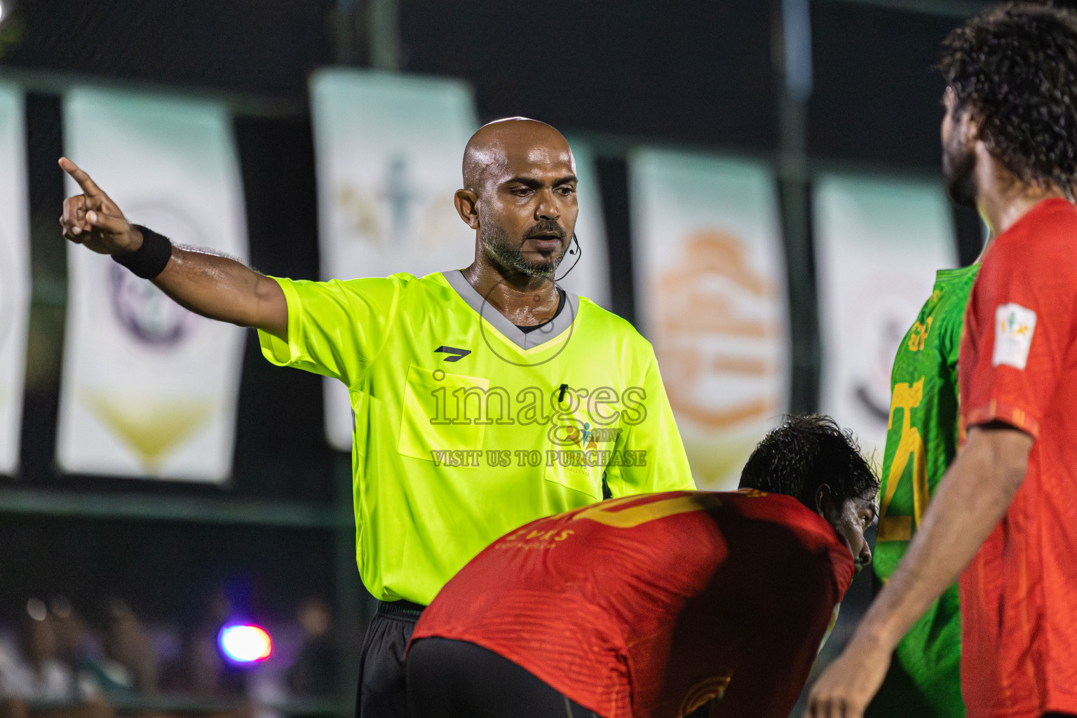 J Kovi Goani vs Fools SC in Day 2 of Laamehi Dhiggaru Ekuveri Futsal Challenge 2025 was held on Friday, 25th July 2025, at Dhiggaru Futsal Ground, Dhiggaru, Maldives Photos: Areef Adam / images.mv