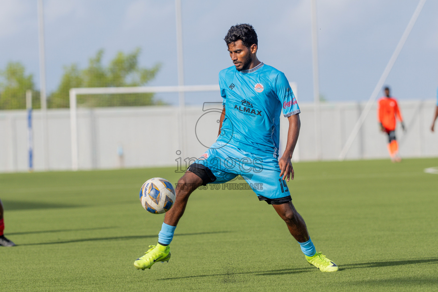 Semi Finals Match 01 Irumathi FC VS CC Sports Club in Day 7 of Eydhafushi Cup 2025 held in Eydhafushi Football Stadium at B. Eydhafushi, Maldives on Friday, 12th September 2025. Photos: Arif Rasheed / images.mv