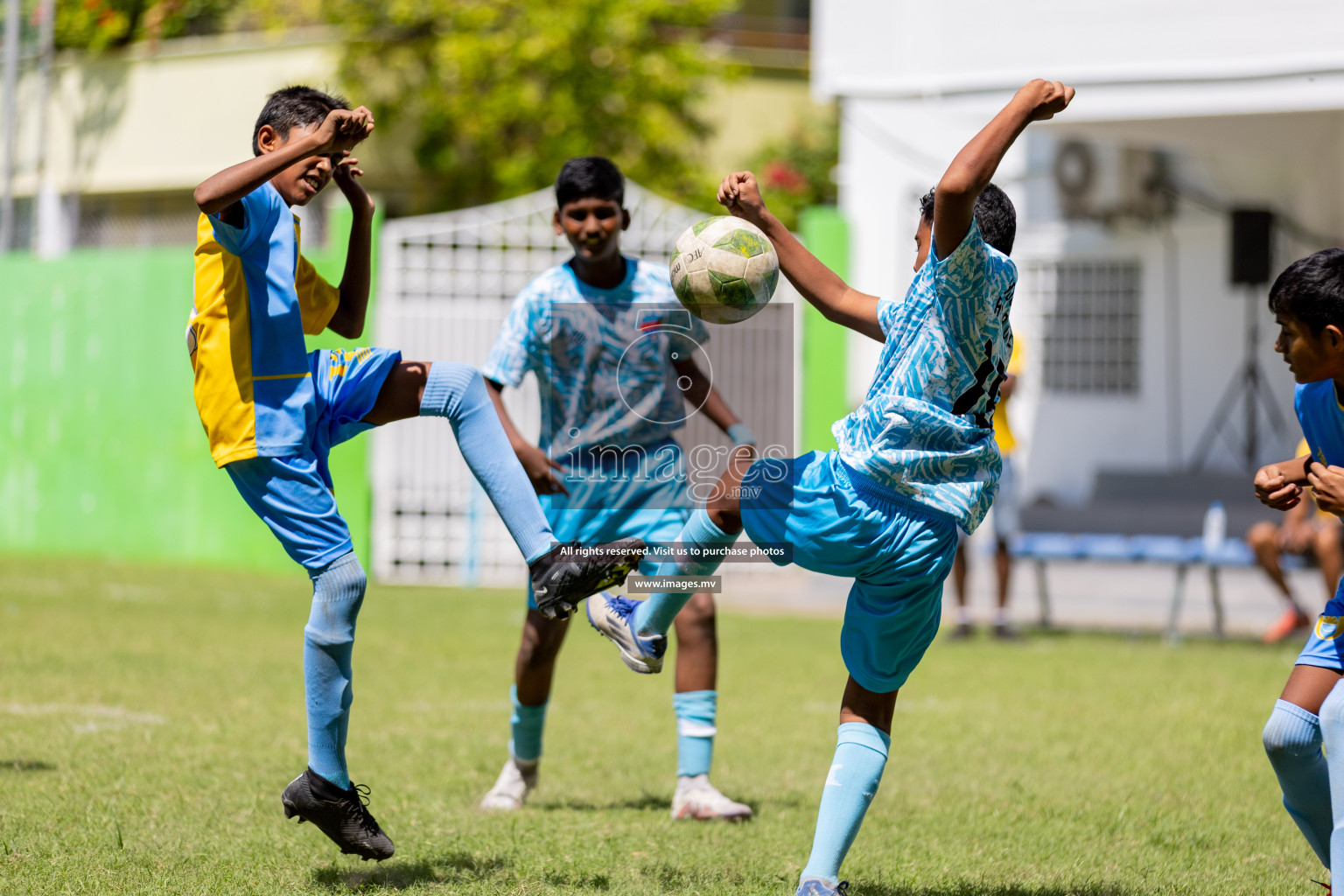 Day 1 of MILO Academy Championship 2023 (U12) was held in Henveiru Football Grounds, Male', Maldives, on Friday, 18th August 2023.