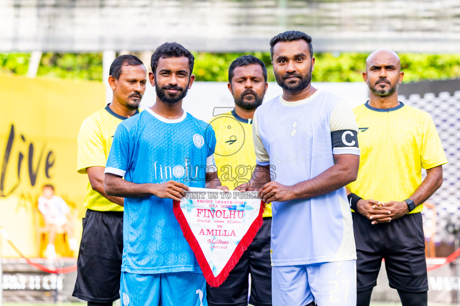 Finolhu vs Amilla in Day 5 of Resort League 2025 (Baa Zone) was held on Monday, 14th July 2025 in Avani+ Fares Maldives Resort, Baa Atoll, Maldives. Photos: Nausham Waheed / images.mv