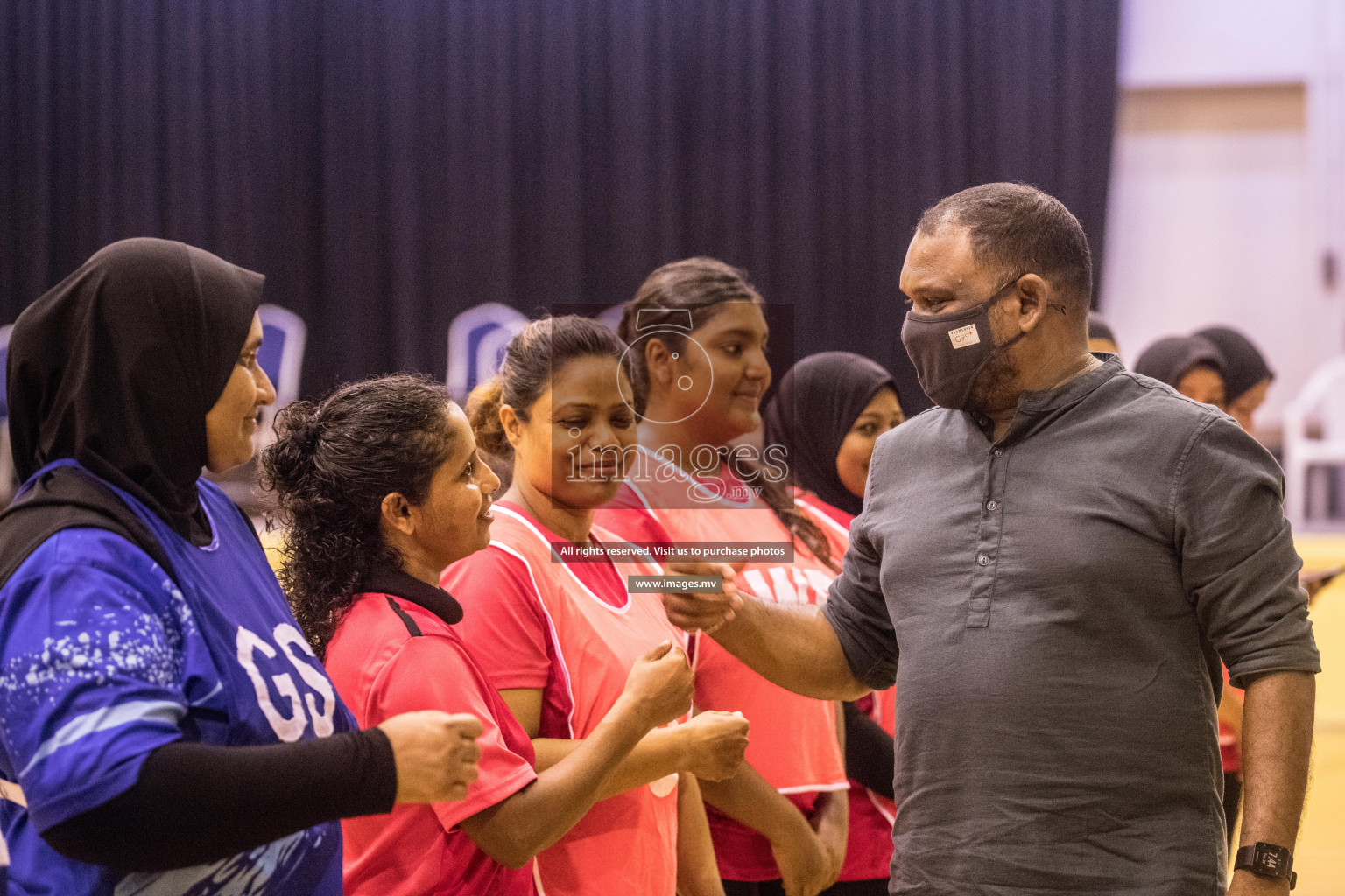 Milo National Netball Tournament 30th November 2021 at Social Center Indoor Court, Male, Maldives. Photos: Shuu & Nausham/ Images Mv