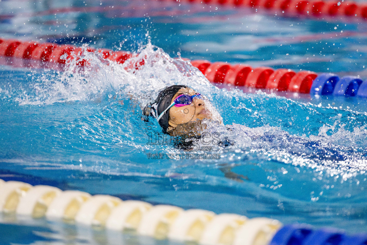 Day 4 of National Swimming Championship 2024 held in Hulhumale', Maldives on Monday, 16th December 2024. Photos: Hassan Simah / images.mv