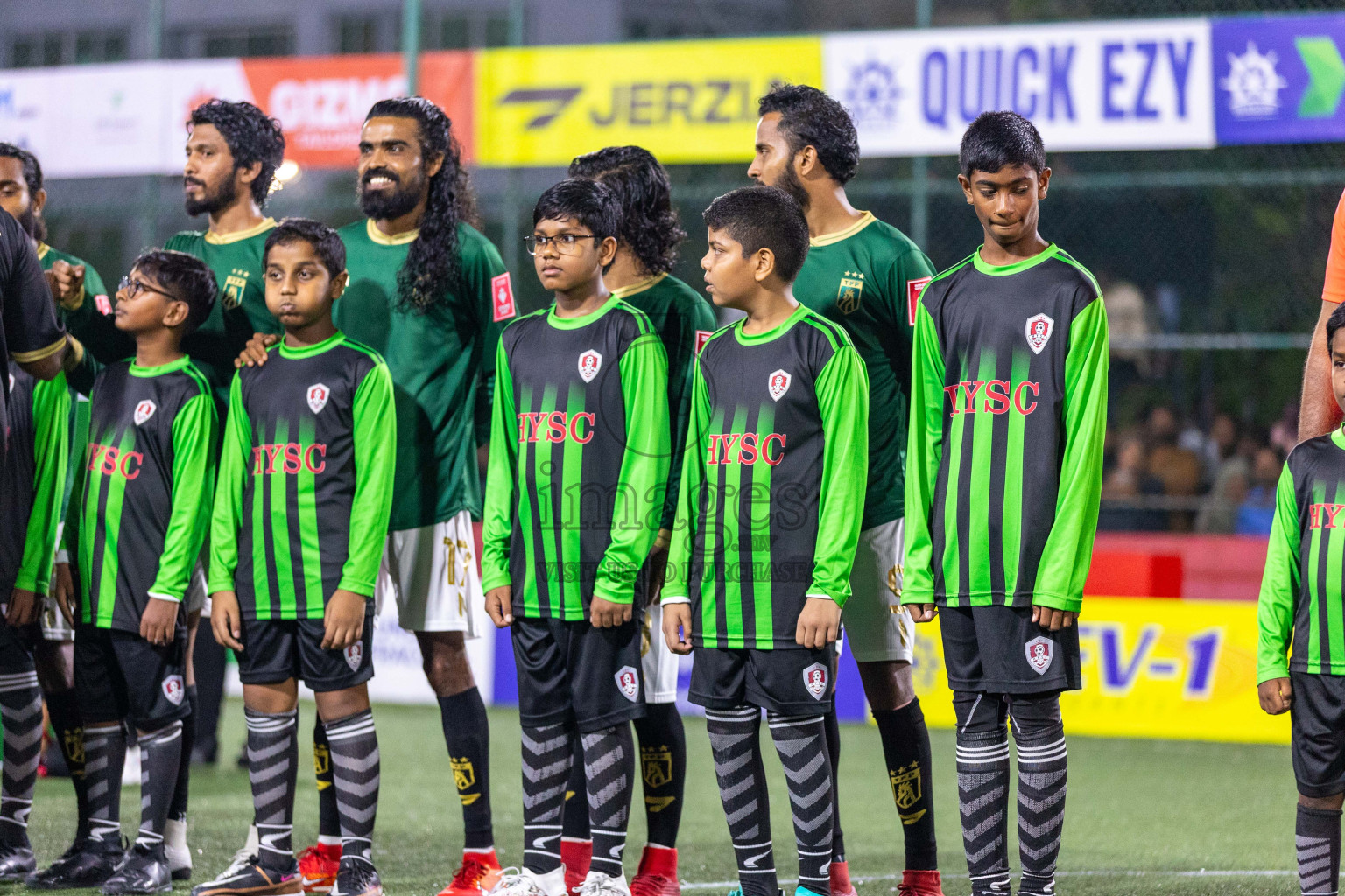 Opening of Golden Futsal Challenge 2024 with Charity Shield Match between L.Gan vs Th. Thimarafushi was held on Sunday, 14th January 2024, in Hulhumale', Maldives Photos: Ismail Thoriq / images.mv