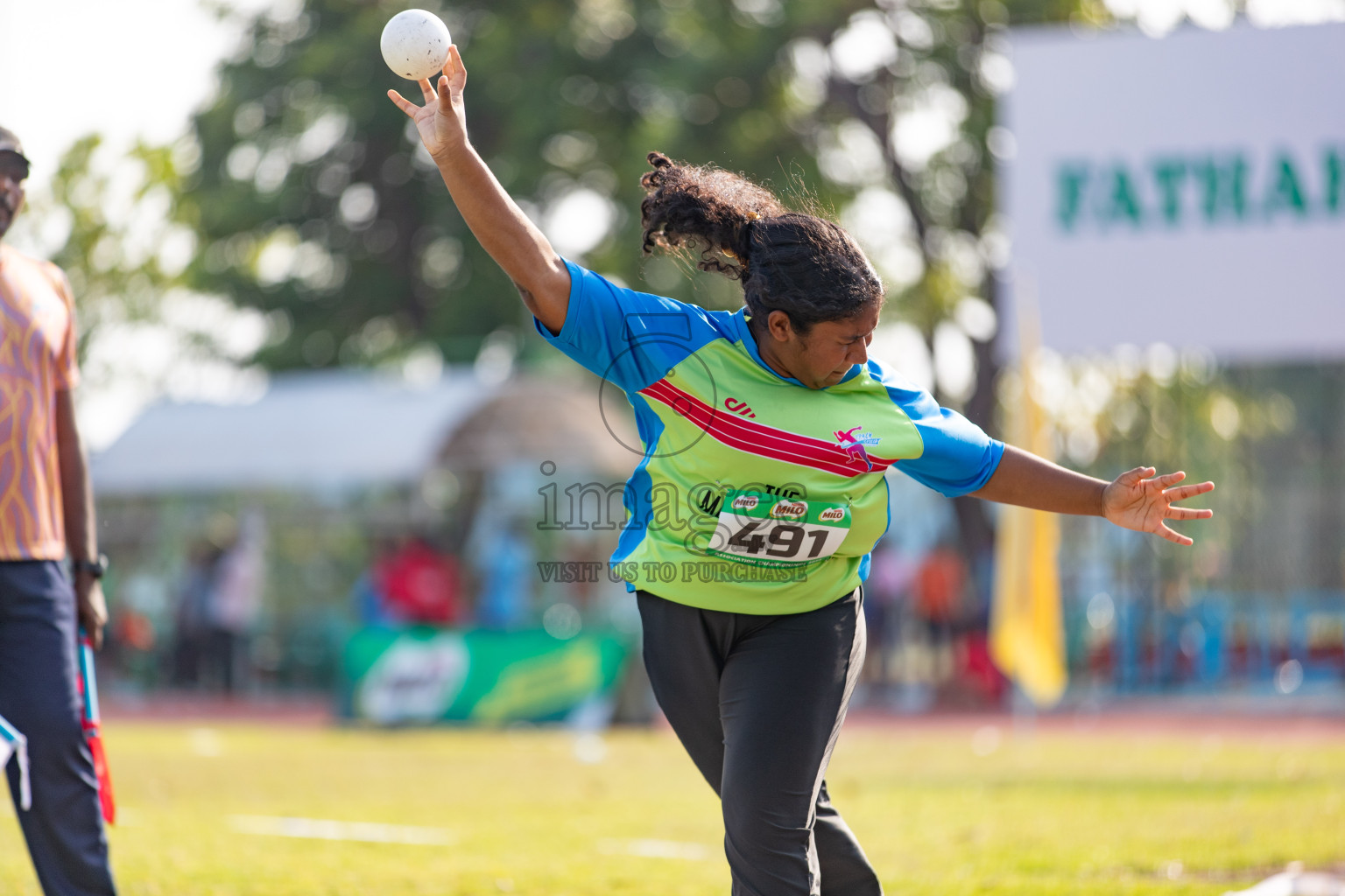 Day 4 of MILO Athletics Association Championship was held on Friday, 8th March 2024 in Male', Maldives. Photos: Hasna Hussain