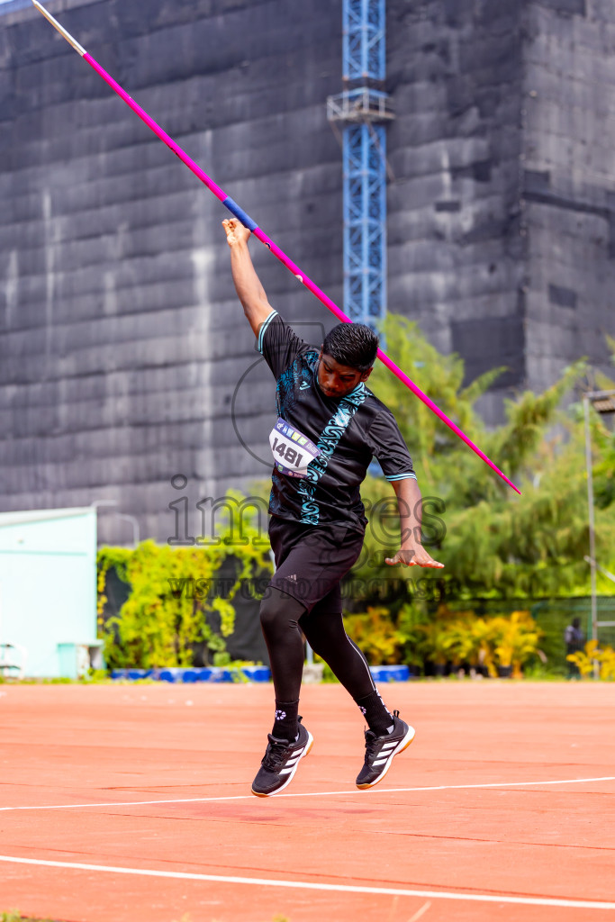 Day 5 of MWSC Interschool Athletics Championships 2024 held in Hulhumale Running Track, Hulhumale, Maldives on Wednesday, 13th November 2024. Photos by: Nausham Waheed / Images.mv