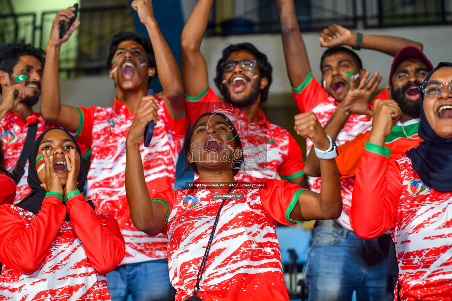 Maldives vs Bhutan in SAFF Championship 2023 held in Sree Kanteerava Stadium, Bengaluru, India, on Wednesday, 22nd June 2023. Photos: Nausham Waheed / images.mv