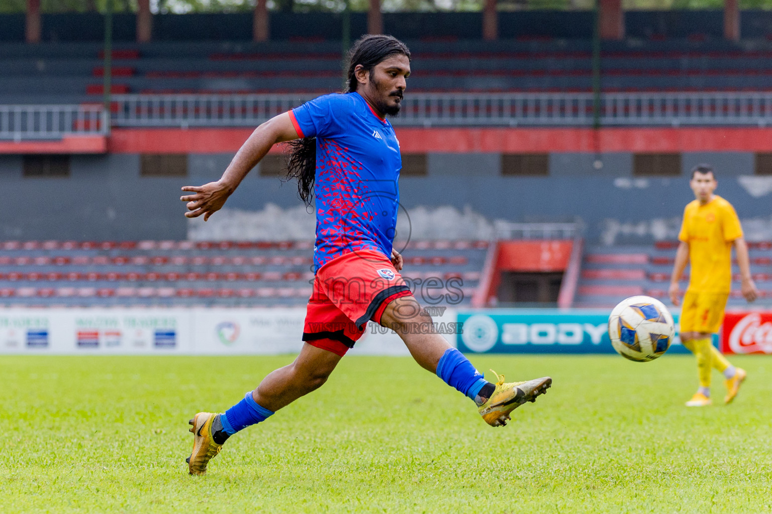 Club P.K vs Victory Sports Club in Day 3 of Second Division 2023 in Male' Maldives on Thursday, 28th December 2023. Photos: Nausham Waheed / images.mv