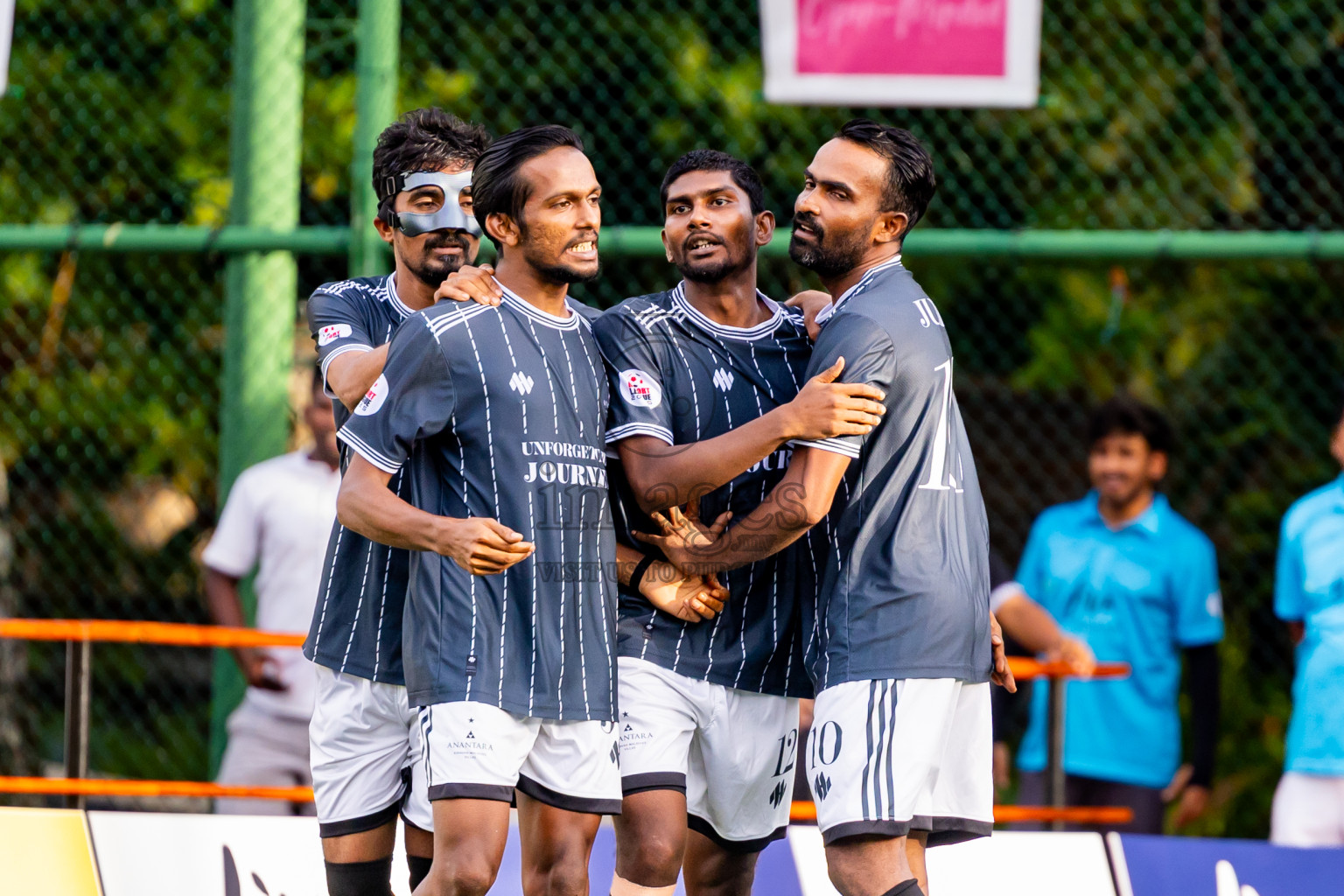 Anantara vs Finolhu in Day 3 of Resort League 2025 (Baa Zone) was held on Saturday, 12th July 2025 in Avani+ Fares Maldives Resort, Baa Atoll, Maldives. Photos: Nausham Waheed / images.mv