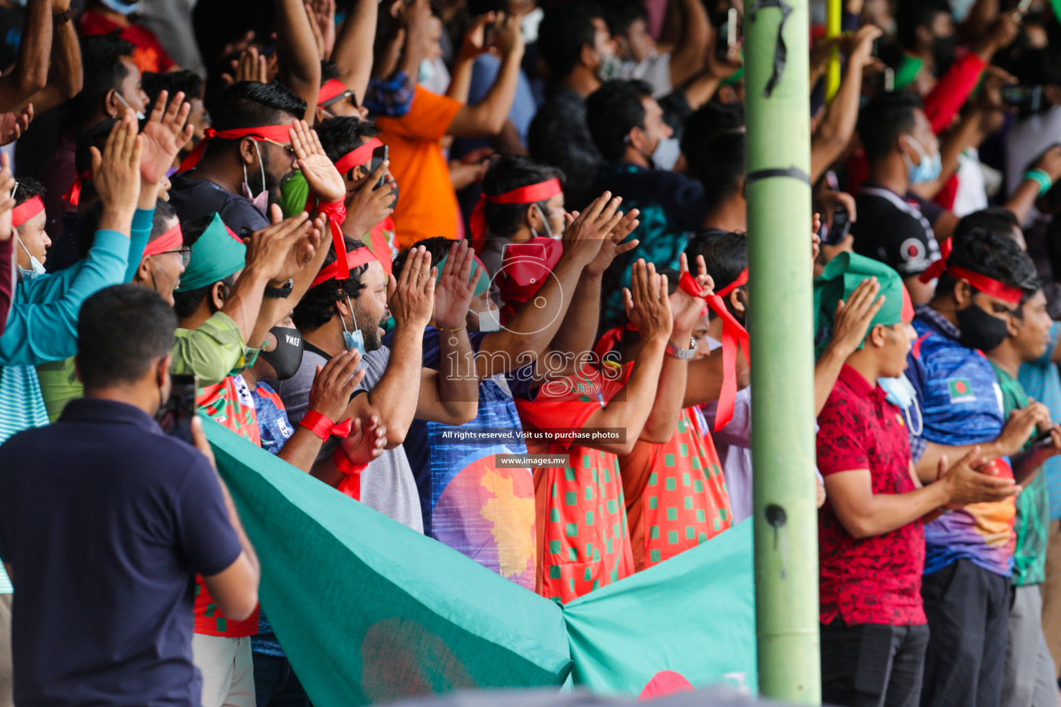 Bangladesh vs Sri Lanka in SAFF Championship 2021 held on 1st October 2021 in Galolhu National Stadium, Male', Maldives