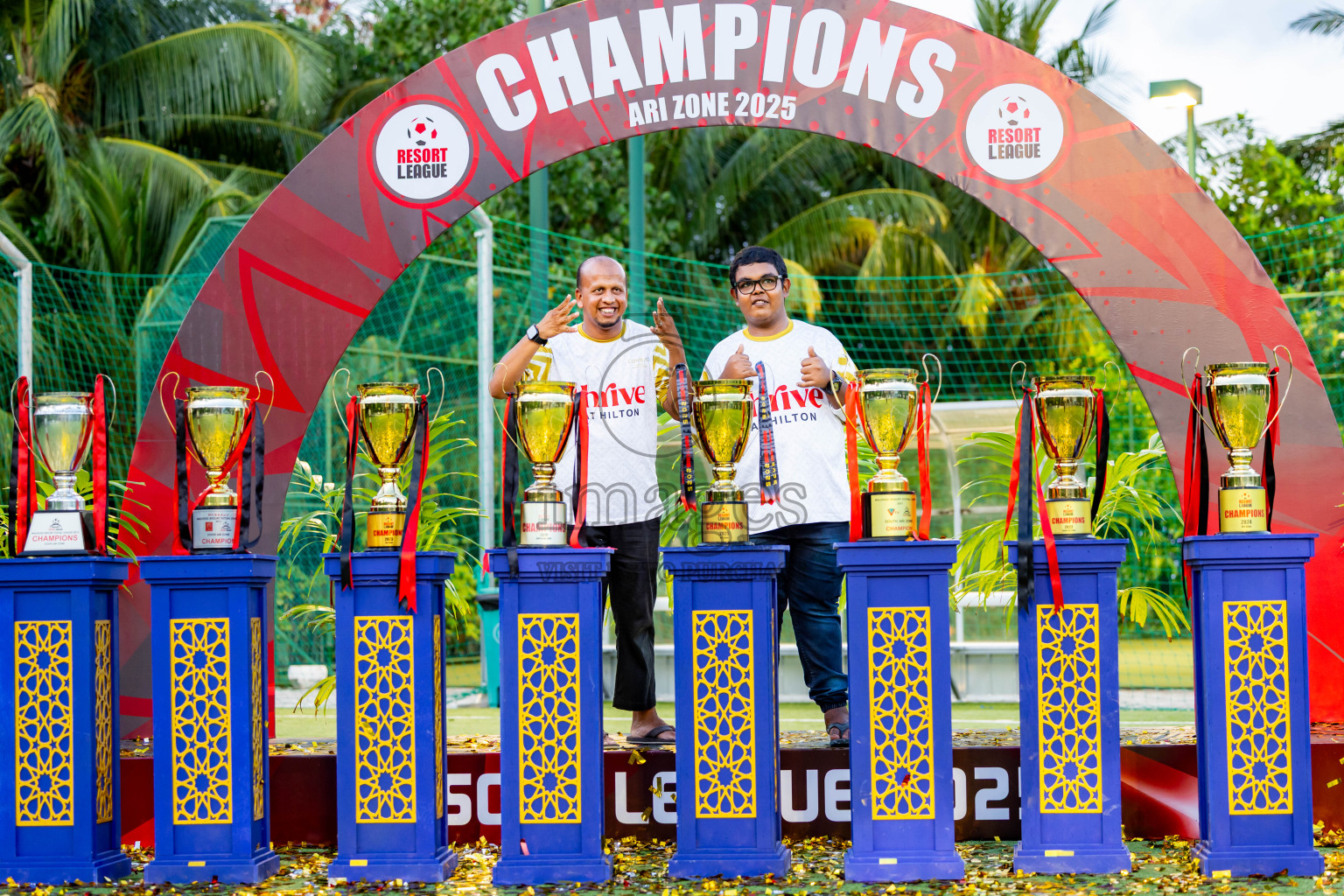 Barcelo vs Conrad in the Final of Resort League 2025 (Ari Zone) was held on Sunday, 28th June 2025 in Conrad Maldives Rangali Island, Alif Dhaalu Atoll, Maldives. Photos: Nausham Waheed / images.mv