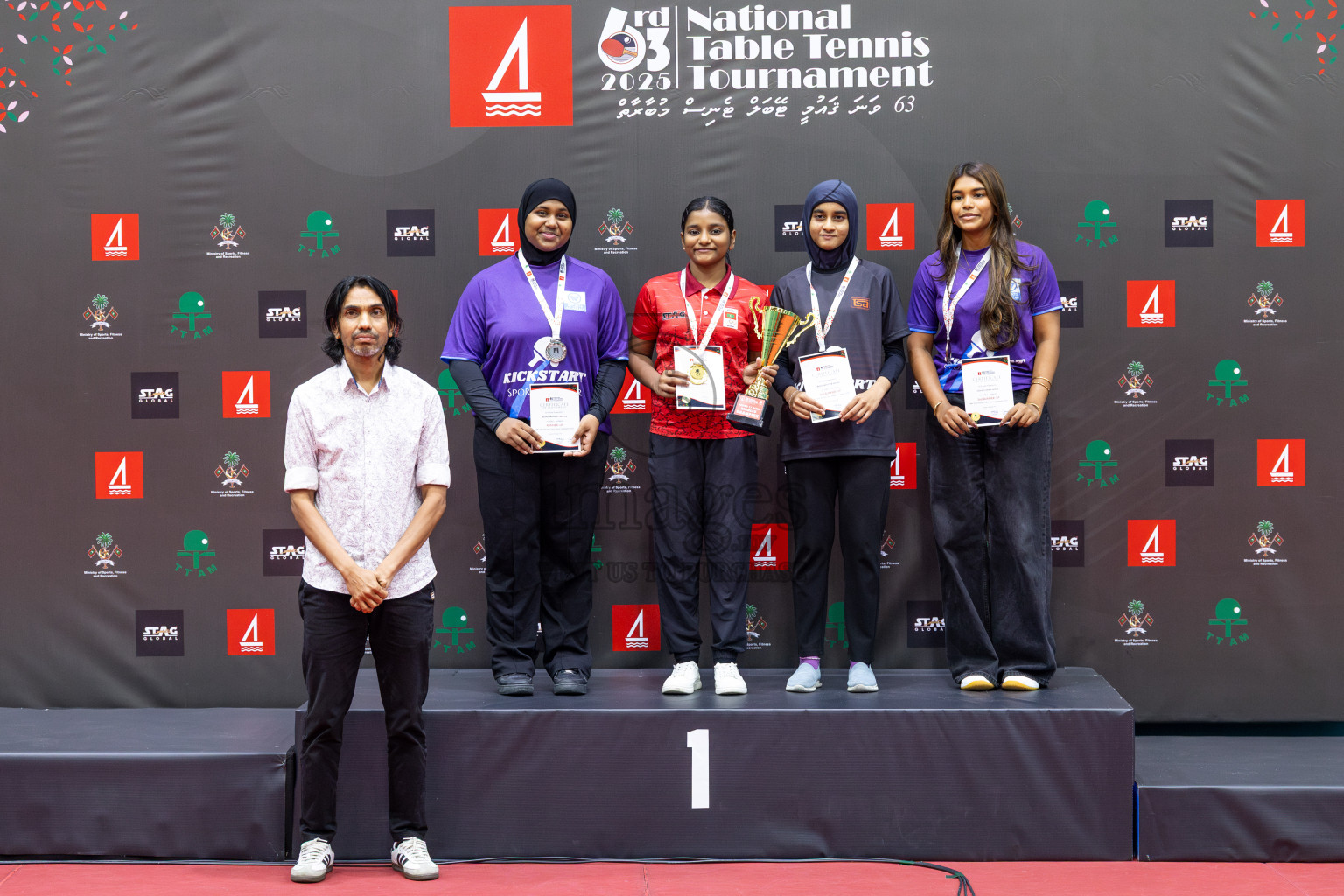 Day 6 of BML 63rd National Table Tennis Tournament 2025 was held on Saturday, 30th August 2025 in Male' TT Hall, Male', Maldives.
Photos: Ismail Thoriq / images.mv