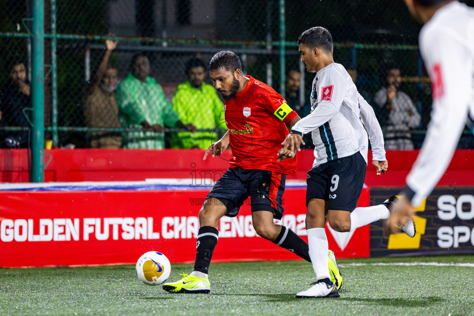 K Himmafushi vs K Dhiffushi in Day 10 of Golden Futsal Challenge 2025 was held on Tuesday, 14th January 2025, in Hulhumale', Maldives Photos: Nausham Waheed / images.mv