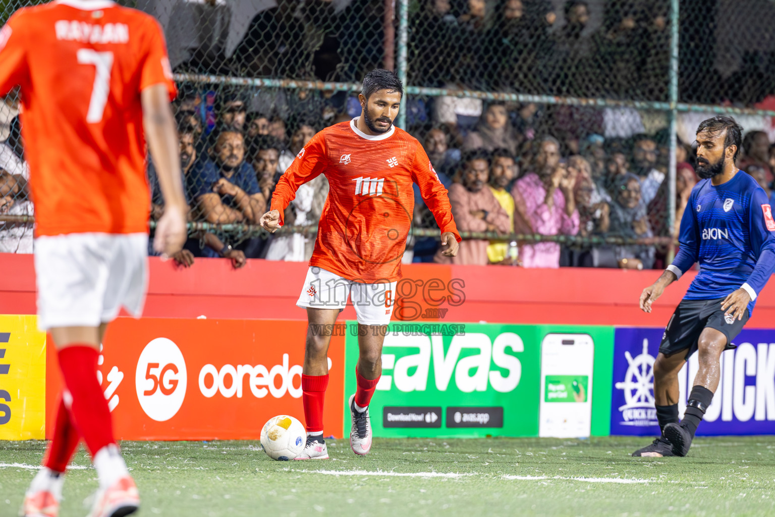 K Gaafaru vs K Kaashidhoo in Kaafu Atoll Semi Final in Day 24 of Golden Futsal Challenge 2025 was held on Tuesday , 28th January 2025, in Hulhumale', Maldives. Photos: Ismail Thoriq / images.mv