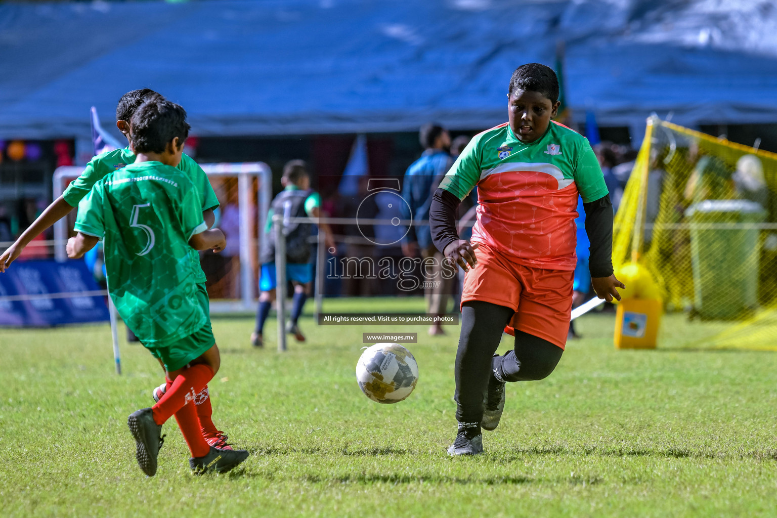 Day 2 of Milo Kids Football Fiesta 2022 was held in Male', Maldives on 20th October 2022. Photos: Nausham Waheed/ images.mv