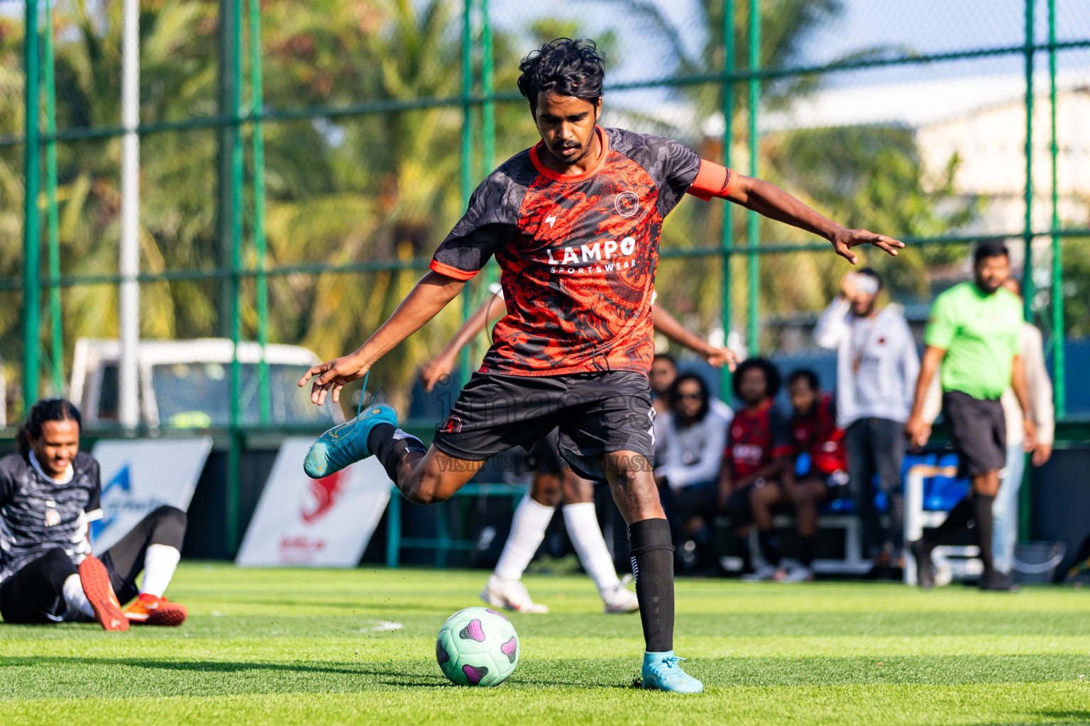 Boznia SC vs Banafsaa Kanmathi in Day 10 of BG Futsal Challenge 2024 was held on Thursday, 21st March 2024, in Male', Maldives Photos: Nausham Waheed / images.mv