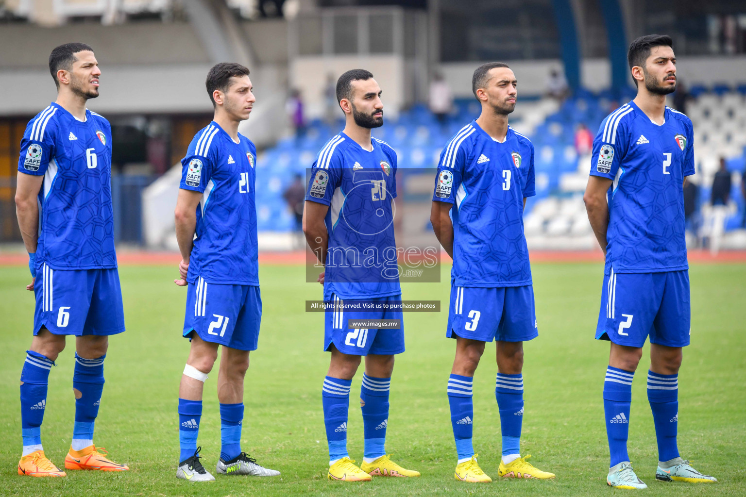 Pakistan vs Kuwait in SAFF Championship 2023 held in Sree Kanteerava Stadium, Bengaluru, India, on Saturday, 24th June 2023. Photos: Nausham Waheed, / images.mv