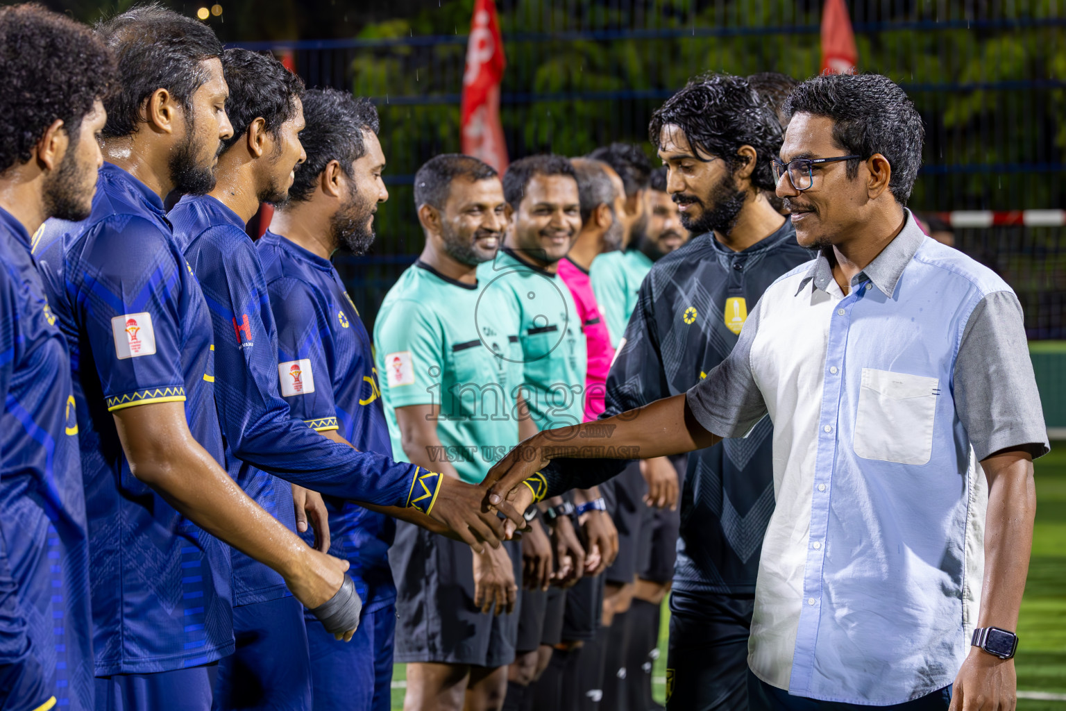 United V vs CC Sports Club in Semi Final of Eydhafushi Futsal Cup 2024 was held on Monday , 15th April 2024, in B Eydhafushi, Maldives Photos: Ismail Thoriq / images.mv