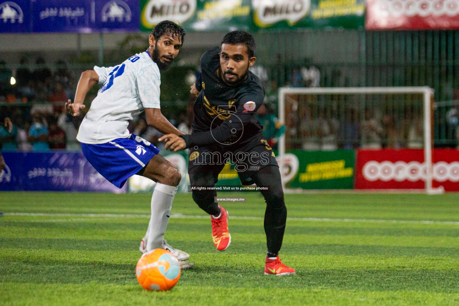 Prison Club vs MACL in the Quarter Finals of Club Maldives 2021 held at Hulhumale;, on 12th December 2021 Photos: Nasam / images.mv