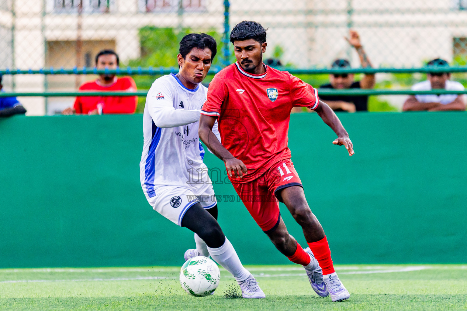 Waldorf Astoria vs Ozen Maadhoo in Resort League 2025 (South Male Zone) day 5 was held on Thursday, 2nd October 2025 in Crossroads's Maldives, Photos: Areef Adam / images.mv