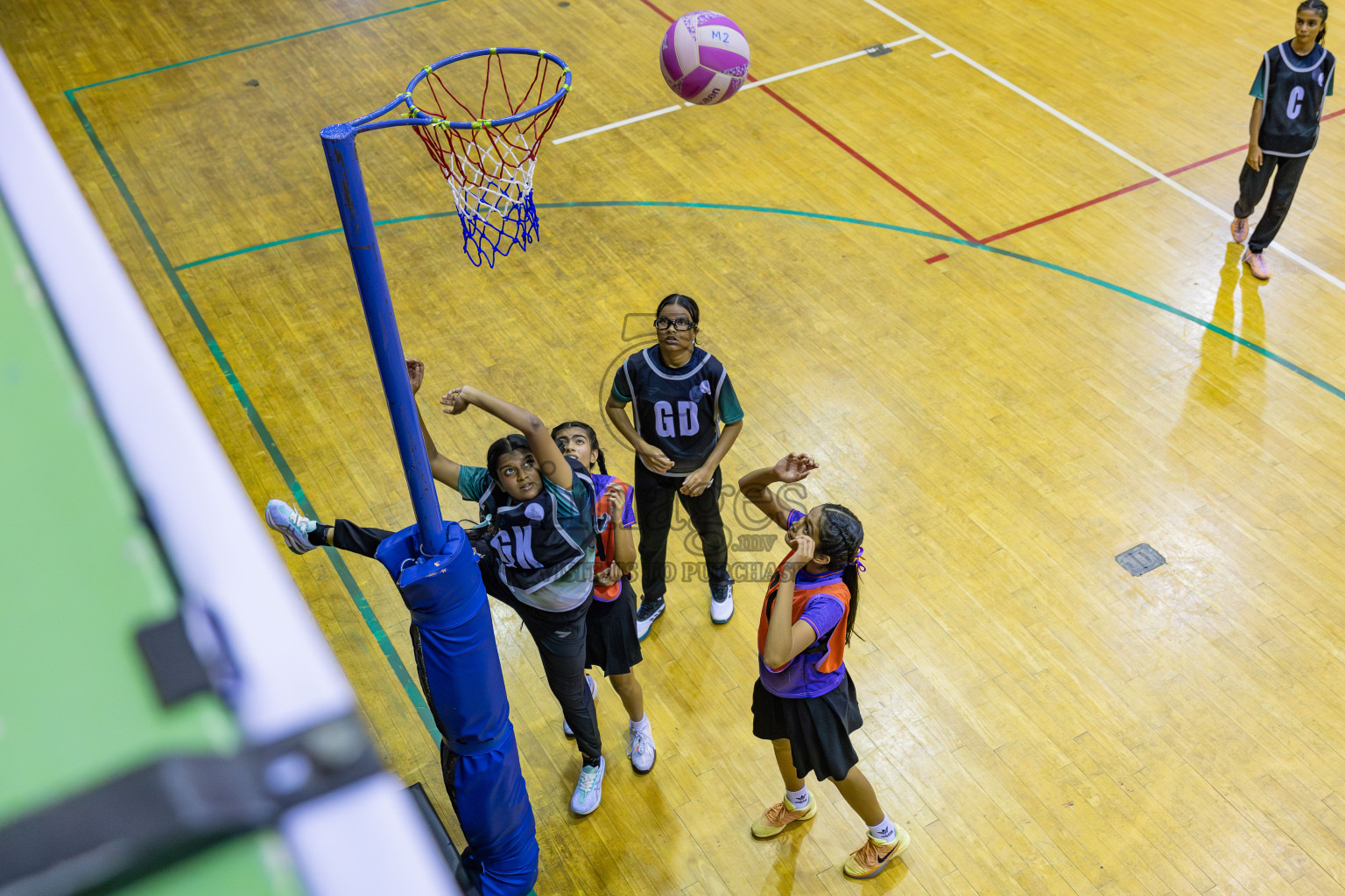 Day 15 of 26th Inter-School Netball Tournament 2025 was held in Social Center Indoor Hall on Thursday, 6th November 2025. Photos: Areef Adam / images.mv