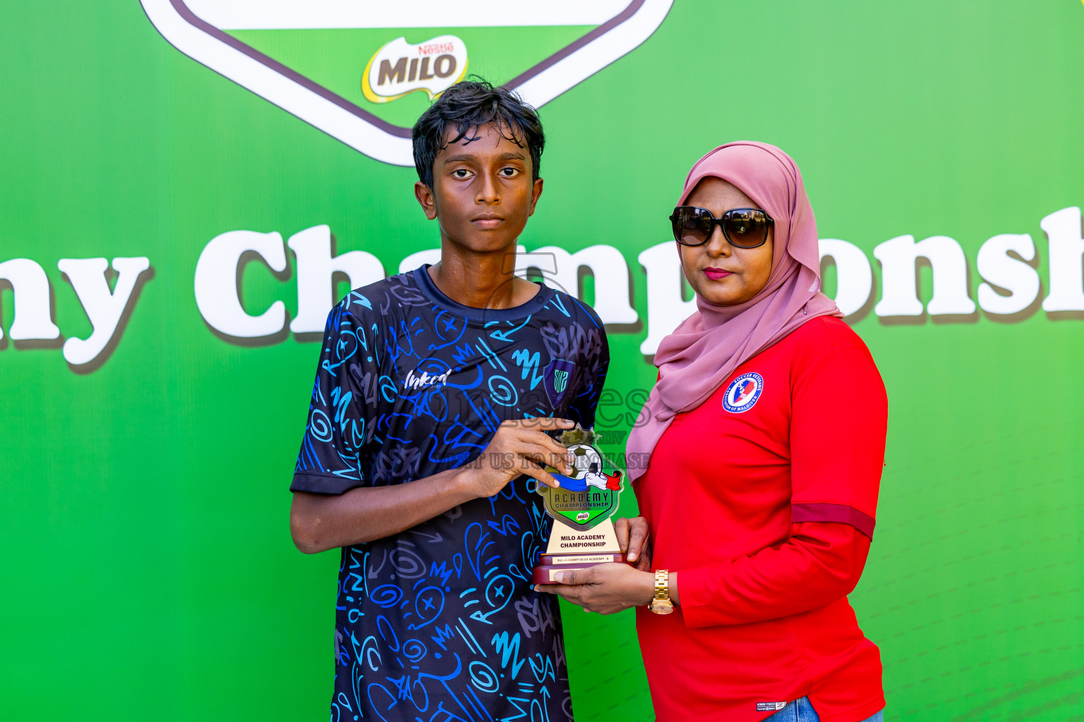 Day 2 of MILO Academy Championship 2024 Under 14 held in Henveyru Stadium, Male', Maldives on Friday, 1st November 2024. Photos: Nausham Waheed / Images.mv