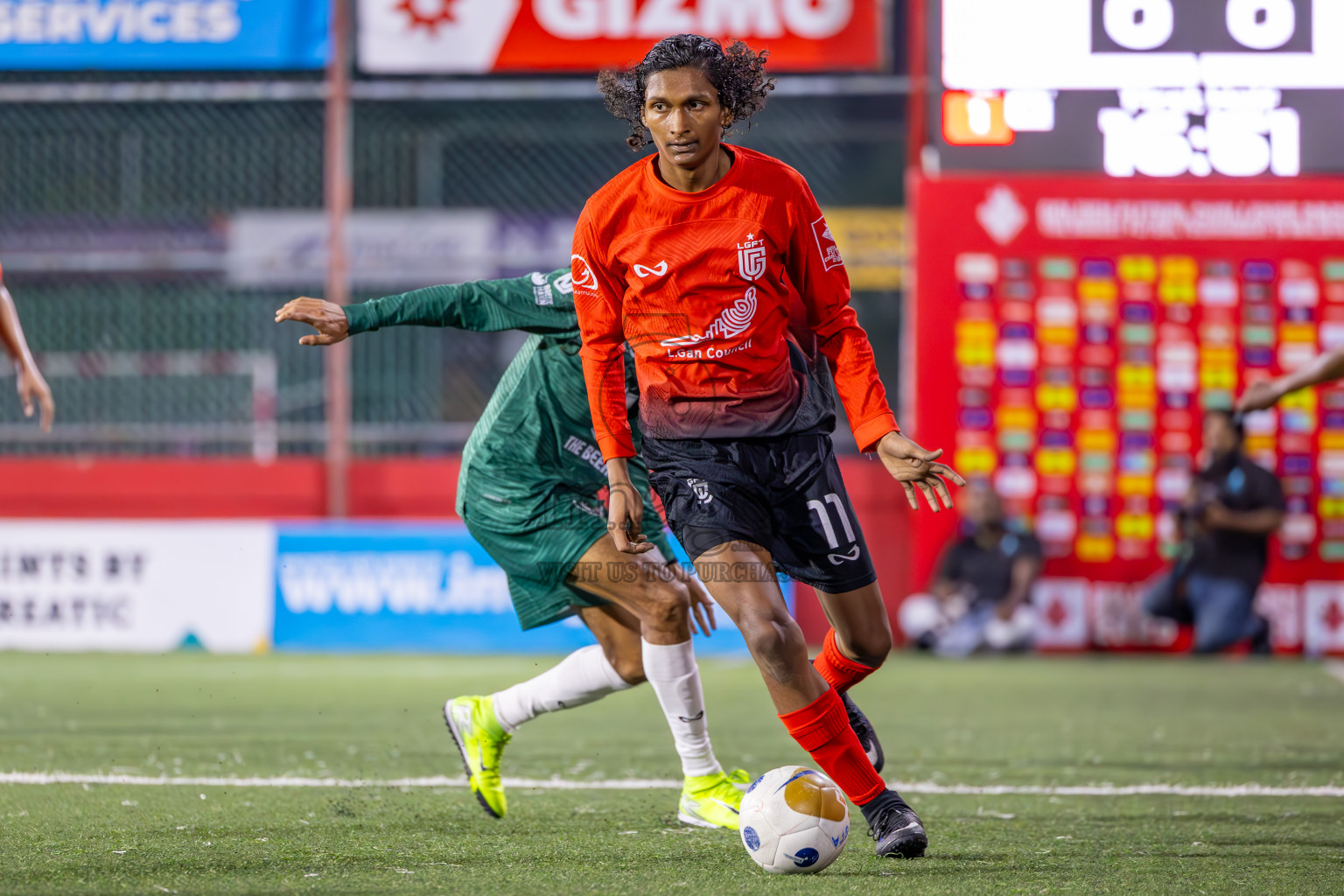 L Gan vs Th Thimarafushi in Zone Round on Day 30 of Golden Futsal Challenge 2025 was held on Monday , 3rd February 2025, in Hulhumale', Maldives.
Photos: Ismail Thoriq / images.mv