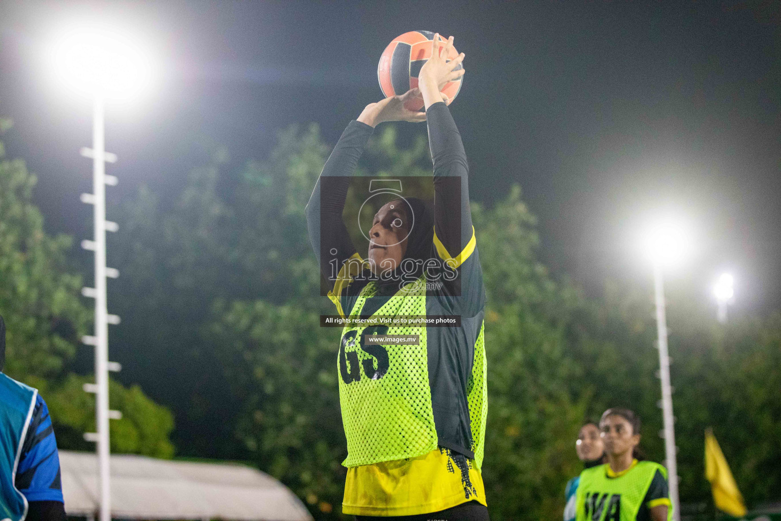 Day 7 of 20th Milo National Netball Tournament 2023, held in Synthetic Netball Court, Male', Maldives on 5th June 2023 Photos: Nausham Waheed/ Images.mv