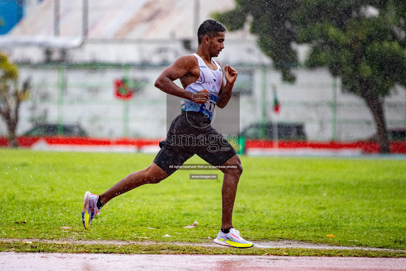 Day 2 of National Athletics Championship 2023 was held in Ekuveni Track at Male', Maldives on Friday, 24th November 2023. Photos: Hassan Simah / images.mv