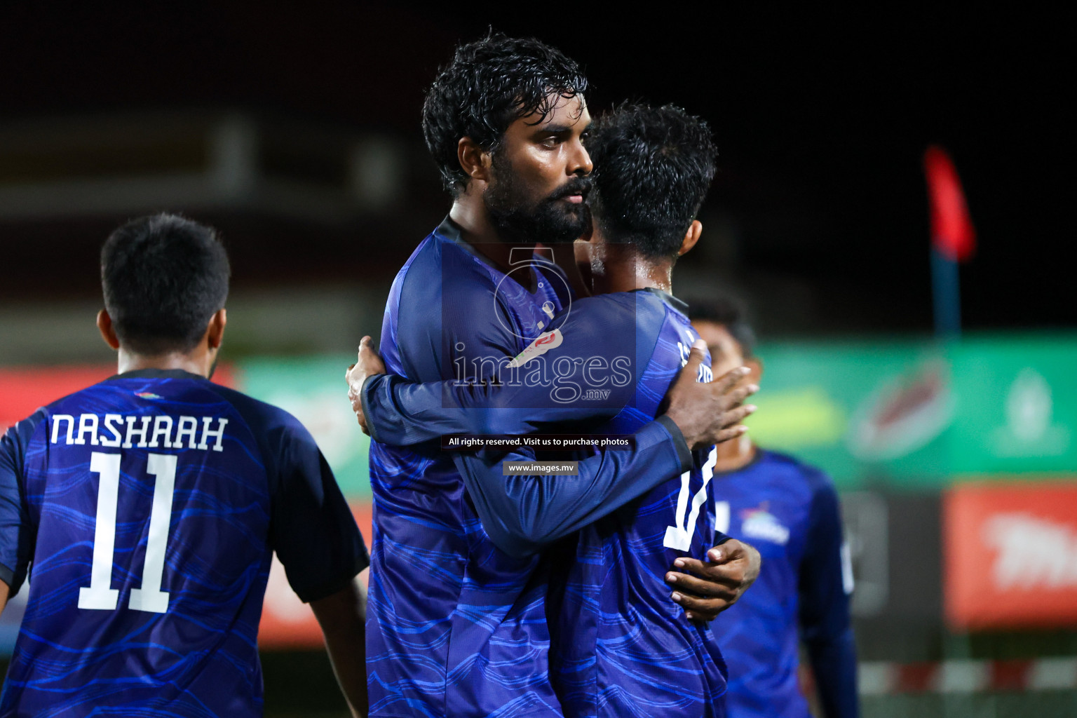 Team Fenaka vs Medianet in Club Maldives Cup 2023 held in Hulhumale, Maldives, on Sunday, 23rd July 2023 Photos: Nausham Waheed/ images.mv