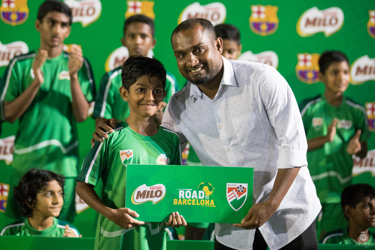 MILO Road To Barcelona (Selection Day 2) 2018 In Male' Maldives, October 10, Wednesday 2018 (Images.mv Photo/Suadh Abdul Sattar))