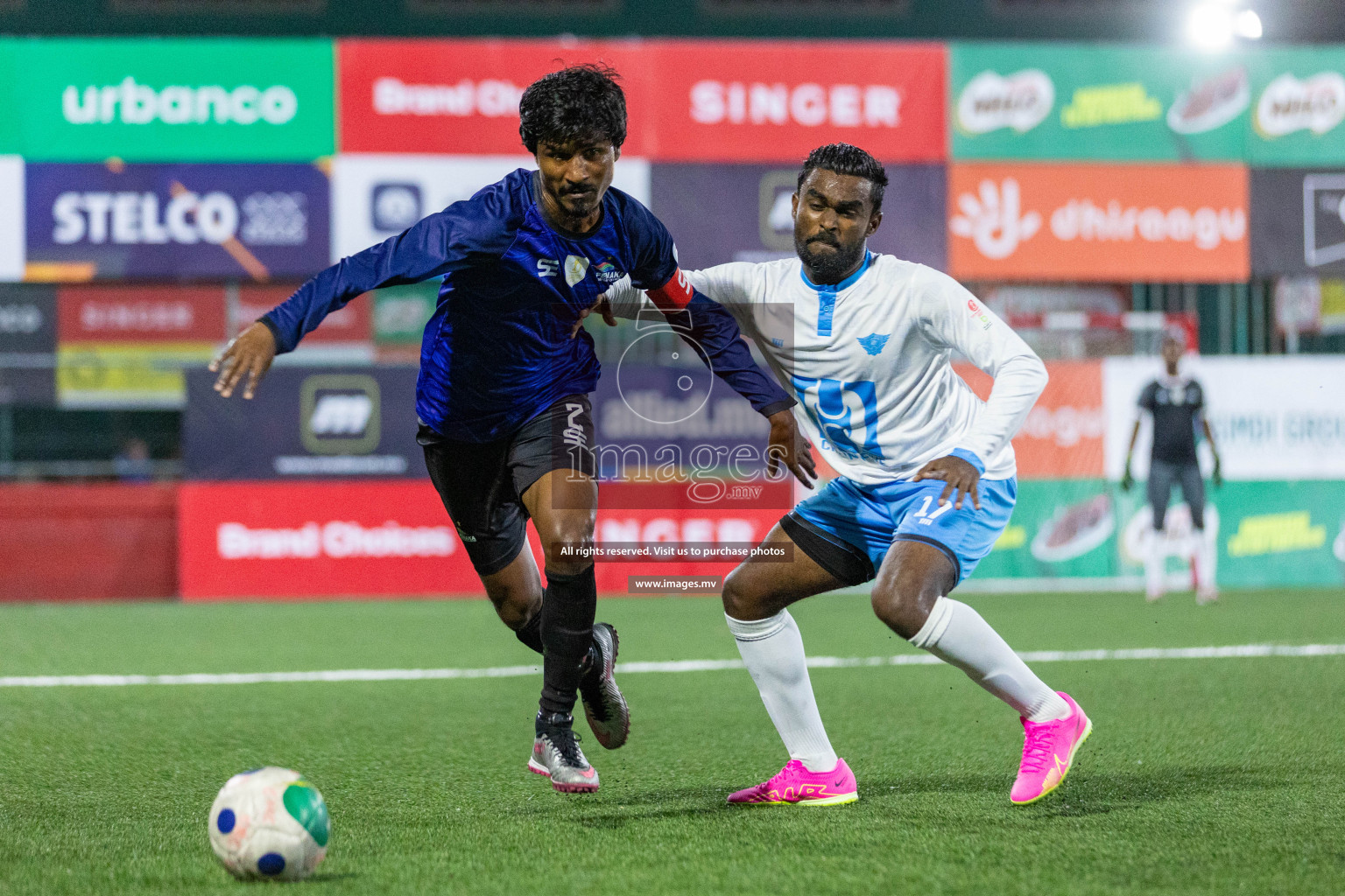 Team Fenaka vs Club AVSEC in Club Maldives Cup 2023 held in Hulhumale, Maldives, on Tuesday, 18th July 2023 Photos: Nausham Waheed / images.mv