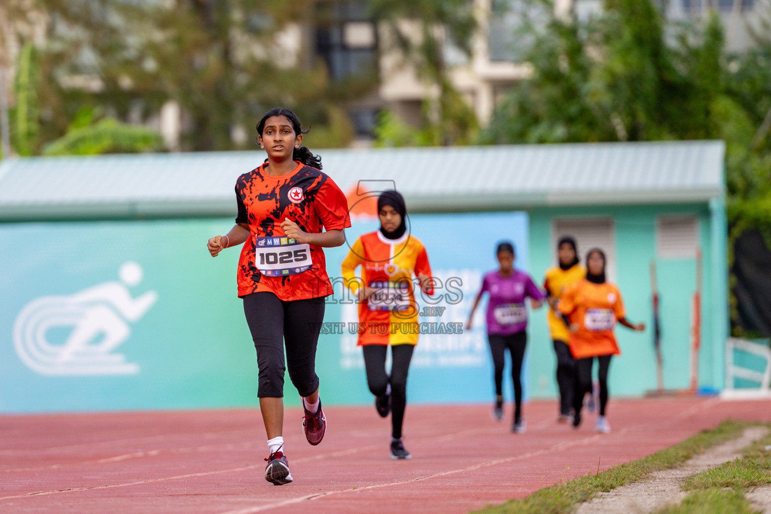 Day 2 of MWSC Interschool Athletics Championships 2024 held in Hulhumale Running Track, Hulhumale, Maldives on Sunday, 10th November 2024. 
Photos by: Hassan Simah / Images.mv