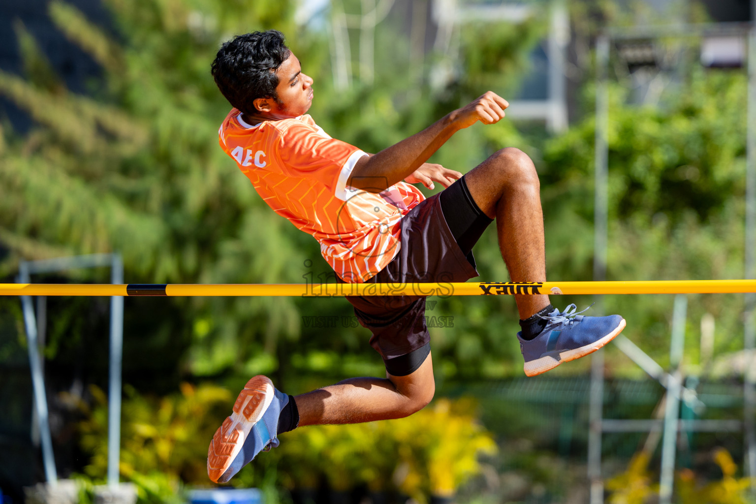 Day 2 of MWSC Interschool Athletics Championships 2024 held in Hulhumale Running Track, Hulhumale, Maldives on Sunday, 10th November 2024. 
Photos by:  Hassan Simah / Images.mv