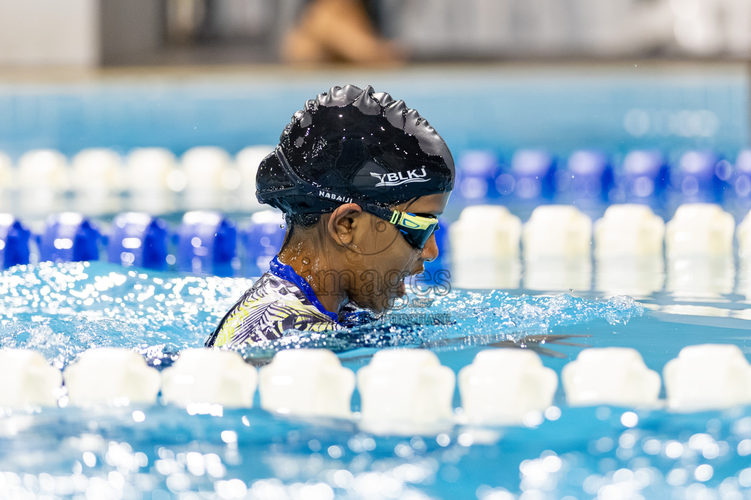 Day 4 of BML 6th National Kids Swimming Kids Festival 2025 held in Hulhumale', Maldives on Thursday, 6th November 2024. Photos: Hassan Simah / images.mv