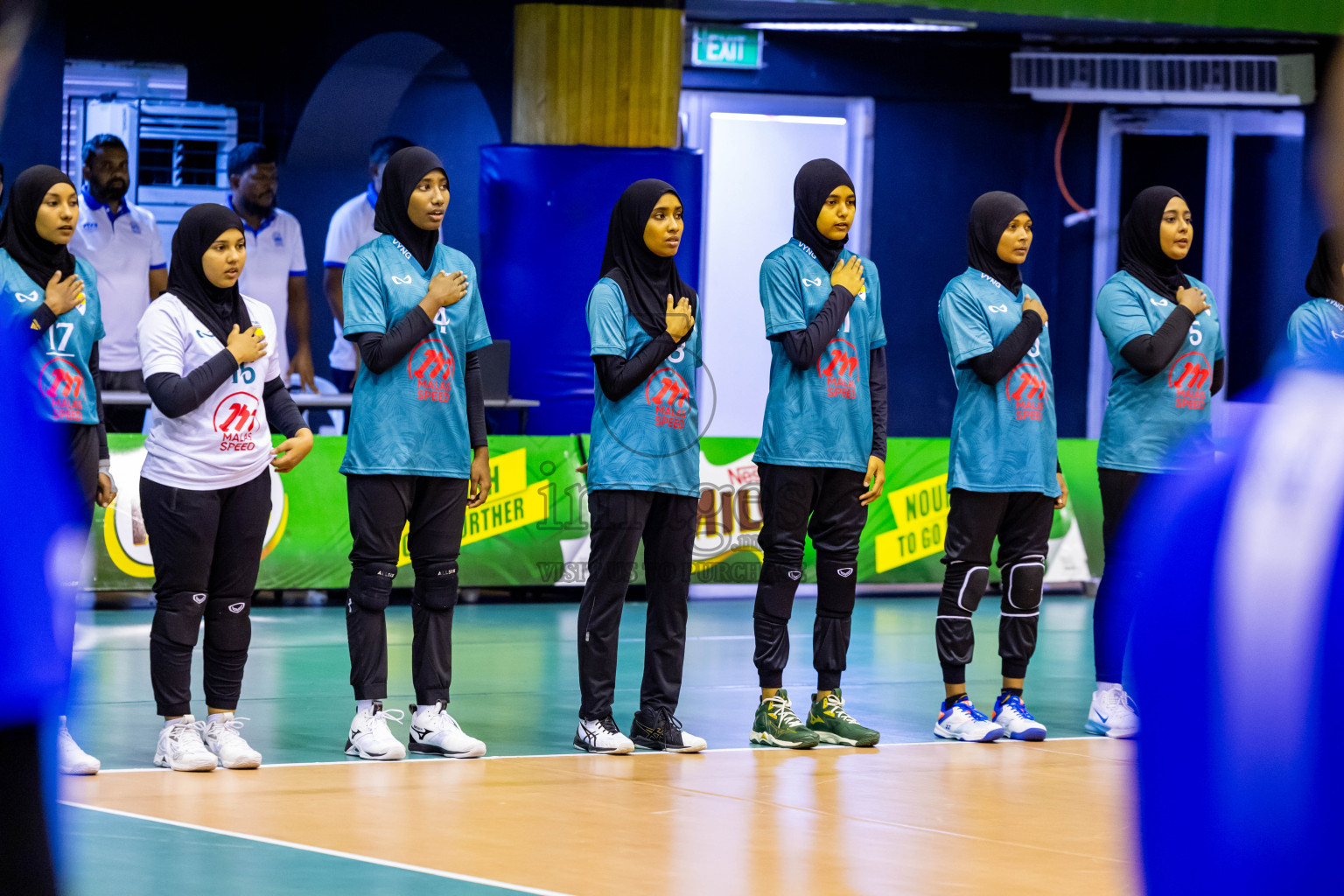 Final of Women's Division of Milo VAM Cup 2024 held in Male', Maldives on Saturday, 13th July 2024 at Social Center Indoor Hall Photos By: Nausham Waheed / images.mv