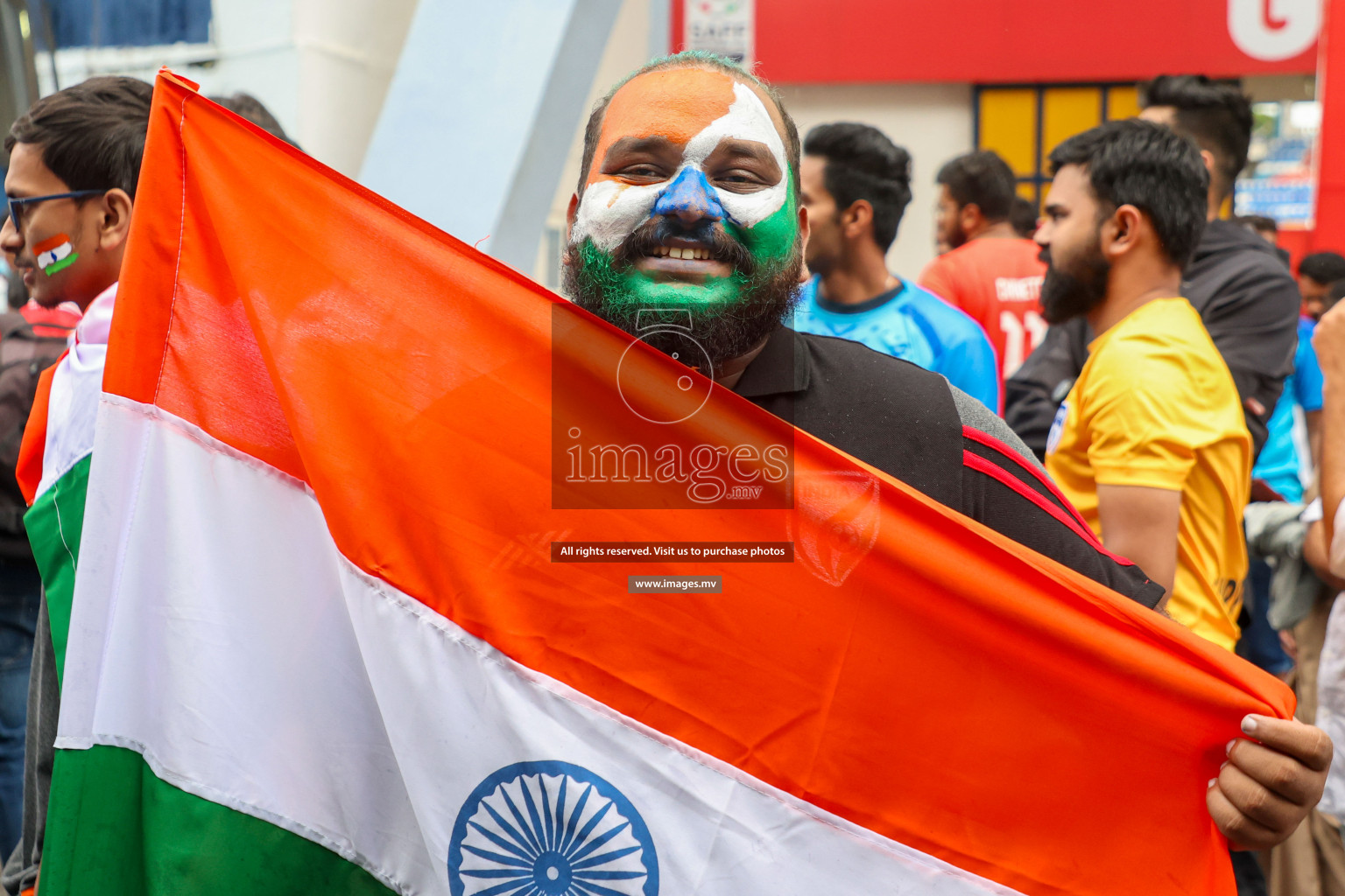 Kuwait vs India in the Final of SAFF Championship 2023 held in Sree Kanteerava Stadium, Bengaluru, India, on Tuesday, 4th July 2023. Photos: Nausham Waheed / images.mv