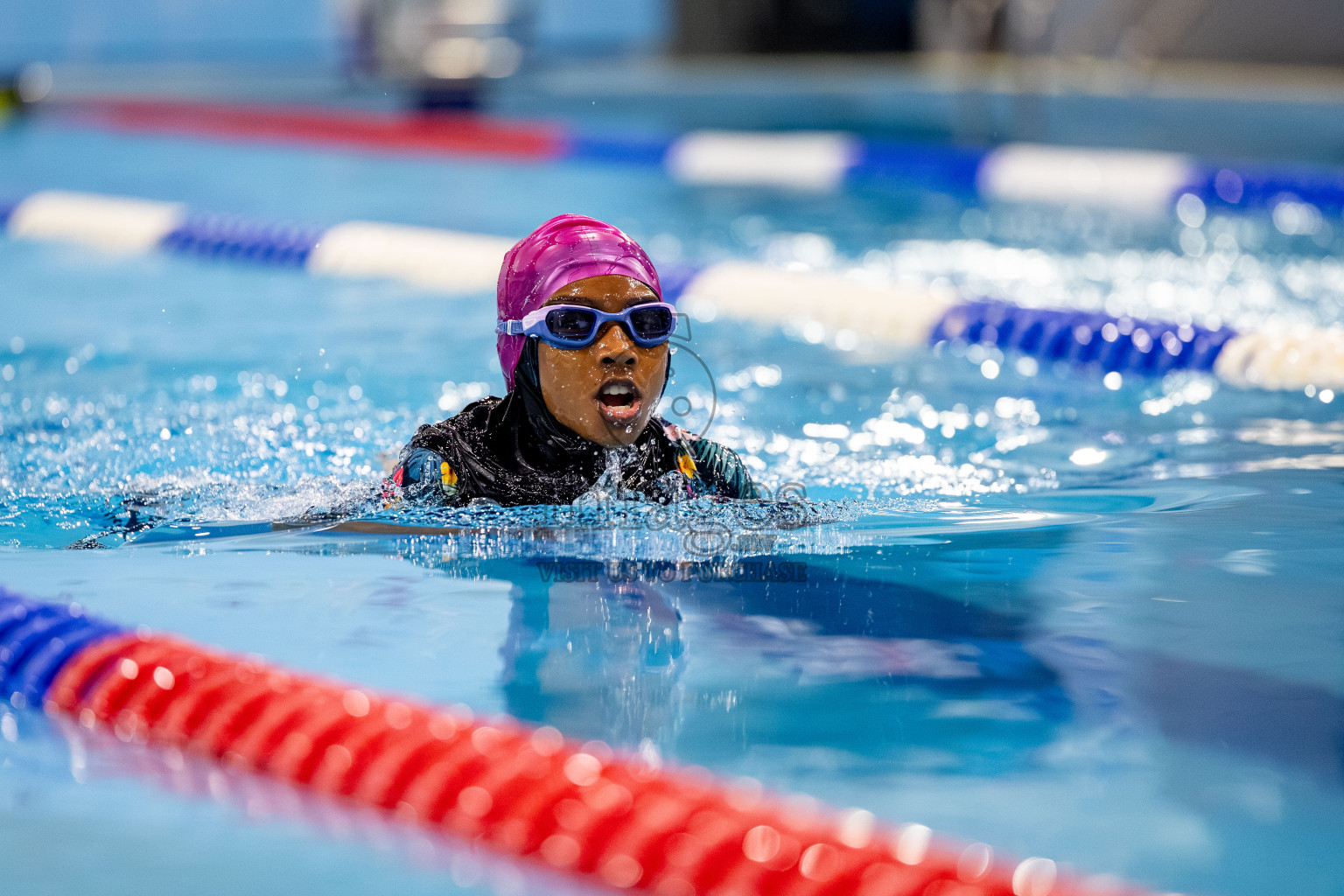 Day 5 of BML 21st Interschool Swimming Competition 2025 was held in Hulhumale' Swimming Pool, Hulhumale', Maldives on Wednesday, 15th October 2025. 
Photos: Hassan Simah / images.mv