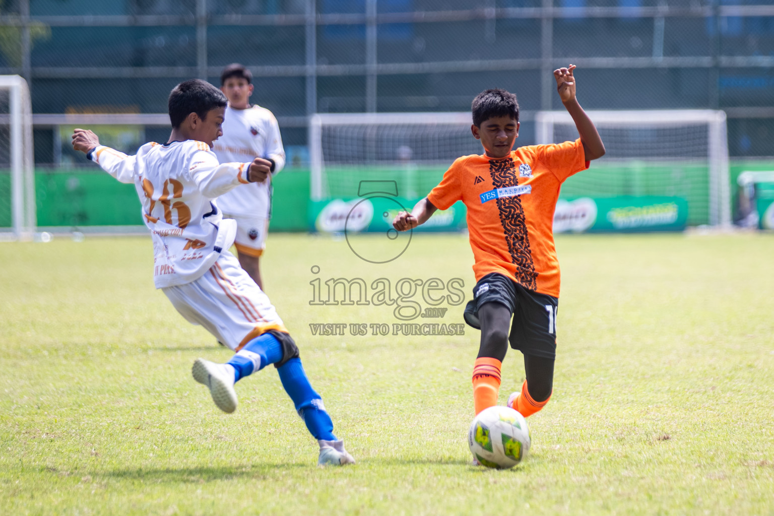 Day 3 of MILO Academy Championship 2025 (U14) was held on Saturday, 1st November 2025 at Henveiru Football Grounds, Male', Maldives . 

Photos: Hassan Simah / images.mv