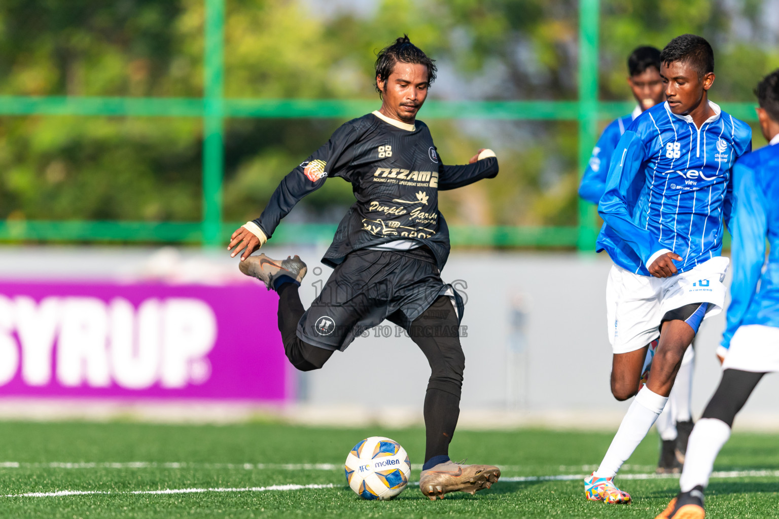 JT Sports vs Chester Academy from Manadhoo Council Cup 2024 in N Manadhoo Maldives on Sunday, 18th February 2023. Photos: Nausham Waheed / images.mv