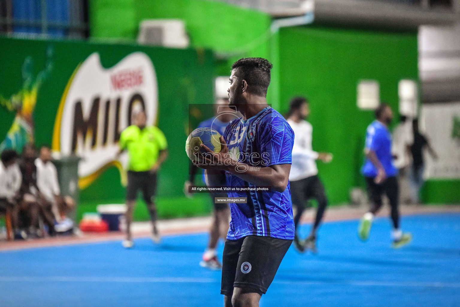 Day 12 of Milo 6th Inter Office Handball Tournament 2022 - Photos by Nausham Waheed