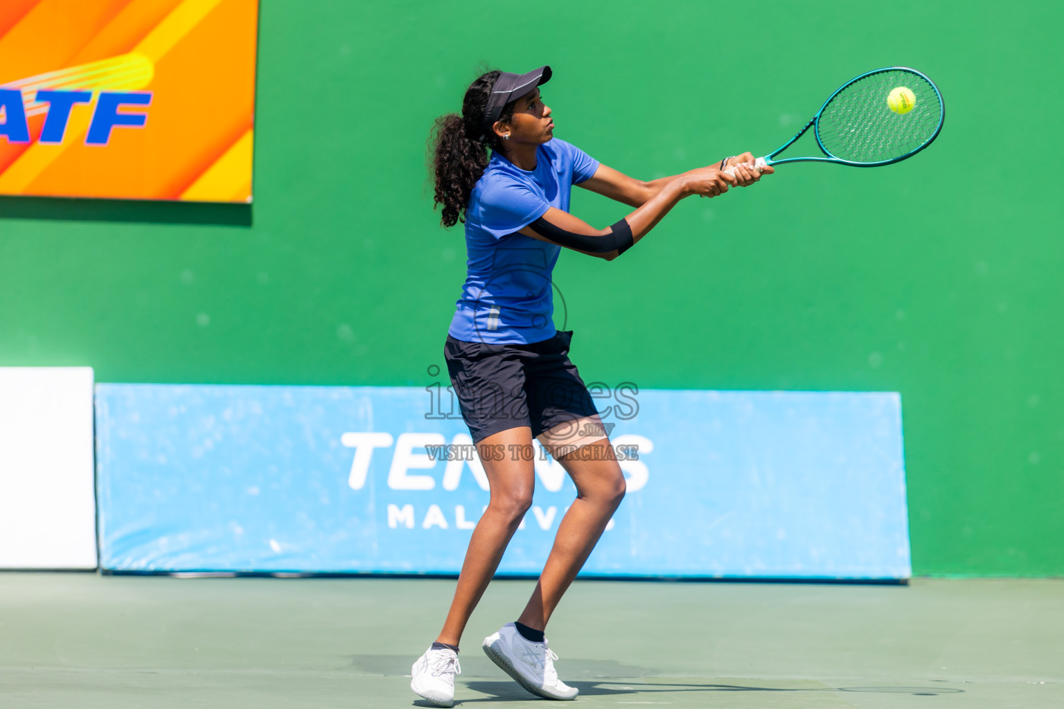 Day 8 of ATF Maldives Junior Open Tennis was held in Male' Tennis Court, Male', Maldives on Thursday, 19th December 2024. Photos: Nausham Waheed/ images.mv