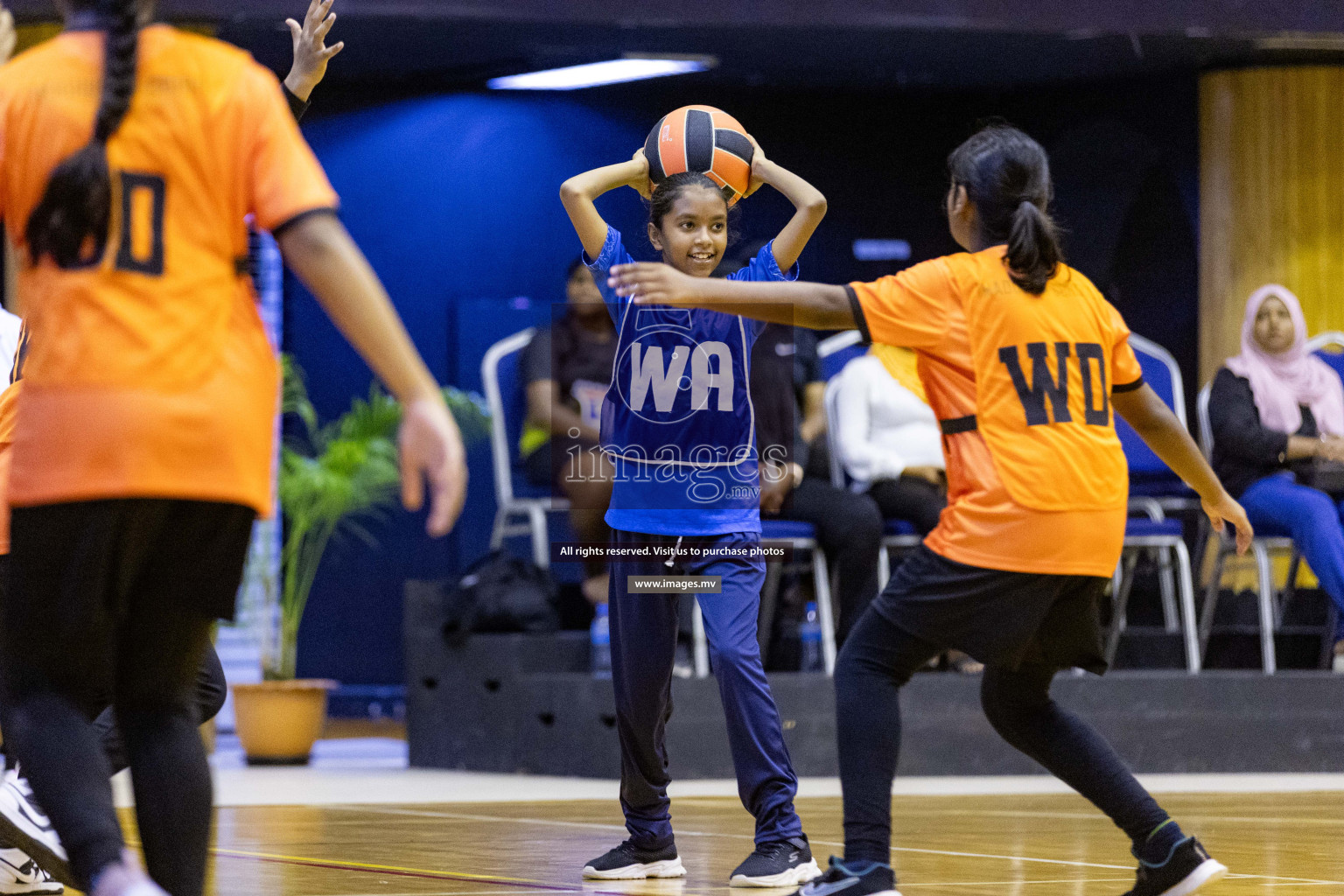 24th Interschool Netball Tournament 2023 was held in Social Center, Male', Maldives on 27th October 2023. Photos: Nausham Waheed / images.mv