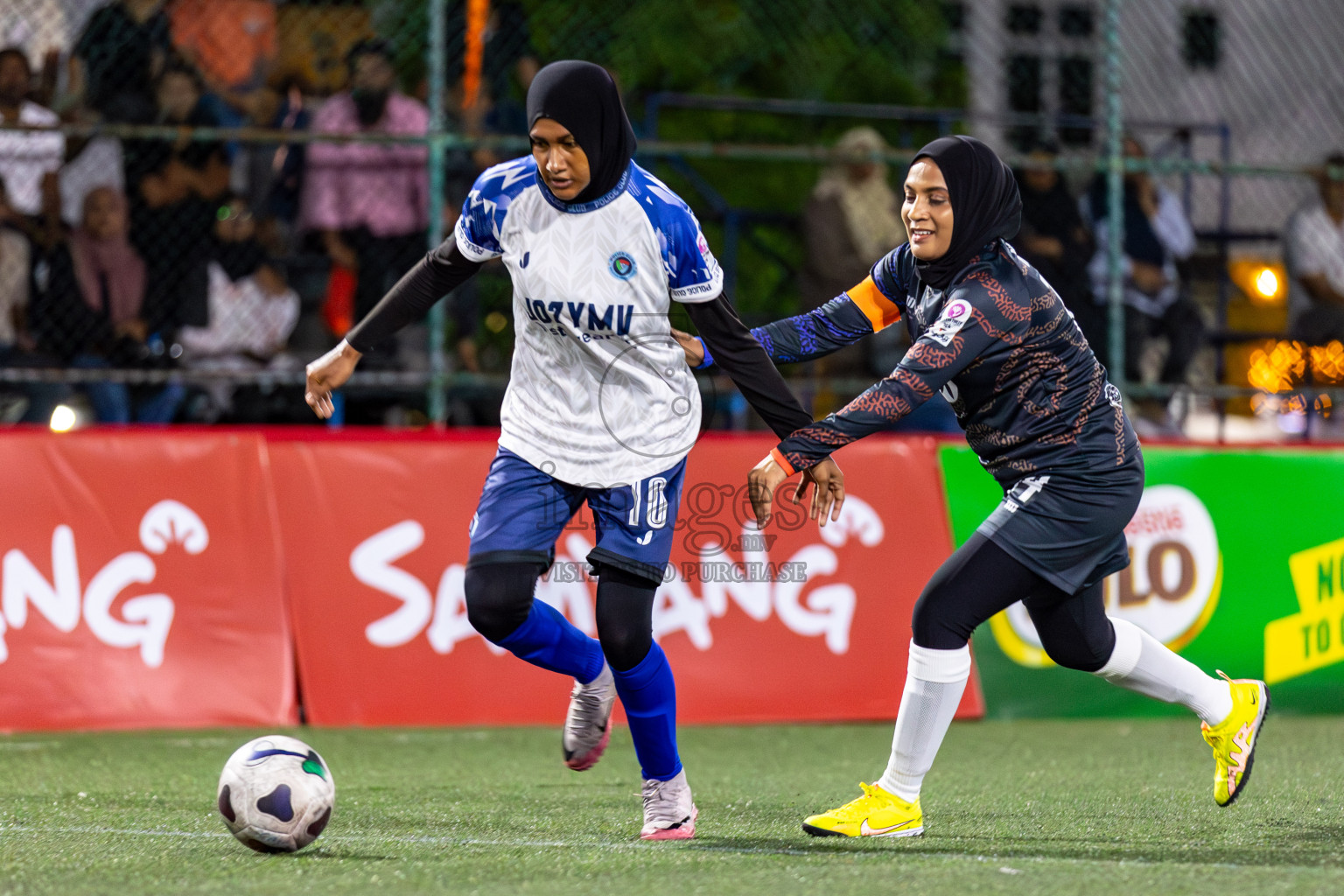 POLICE CLUB vs TEAM DHARUMAVANTHA in Eighteen Thirty 2024 held in Rehendi Futsal Ground, Hulhumale', Maldives on Monday, 9th September 2024. Photos: Mohamed Mahfooz Moosa / images.mv