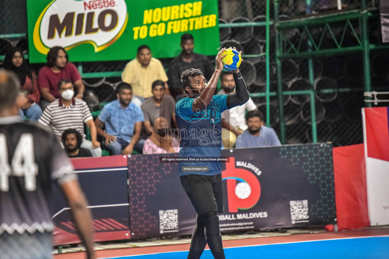 Day 17 of Milo 6th Inter Office Handball Tournament 2022 - Photos by Nausham Waheed